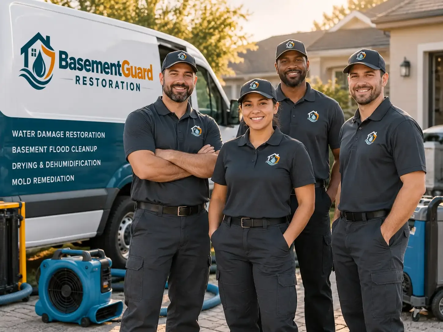Basement Water Damage Restoration company in Pleasant Valley, IA